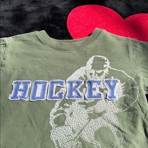 Tumbleweed a division of Mulberribush Olive Green Long Sleeves Ice Hockey Tee 4